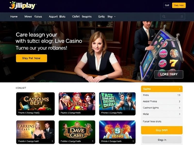 JiliPlay | Official promotional site for jiliplay.com, offering trusted online gambling, slot games, sports betting, live dealer experiences, and exclusive promotions. Licensed and secure platform.